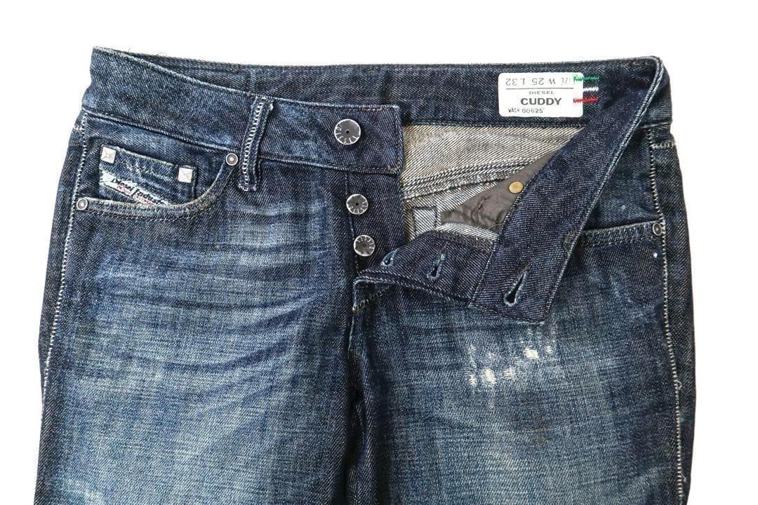 E8825-16◾️プラダ　細身　インディゴジーンズ 桃太郎ジーンズ 15.7oz 特濃インディゴクラッシックスリム