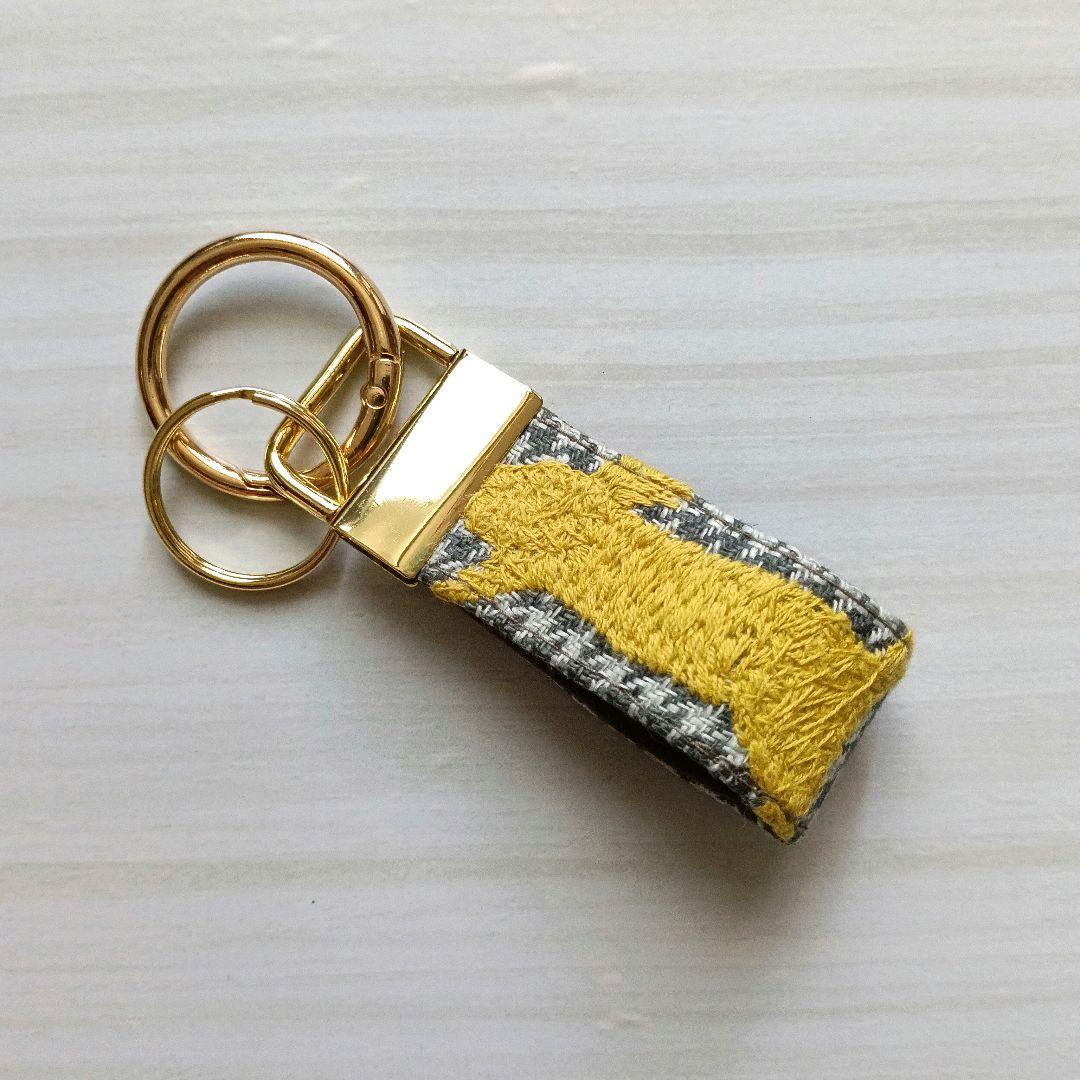 ✩Hana✩ミナペルホネン　ランランラン　L字ポーチ 財布　キーホルダー