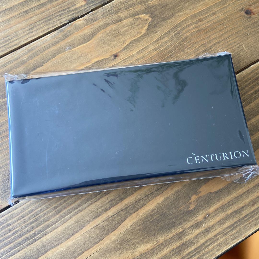 CENTURION 会員限定ブラックレザー キーチェーン
