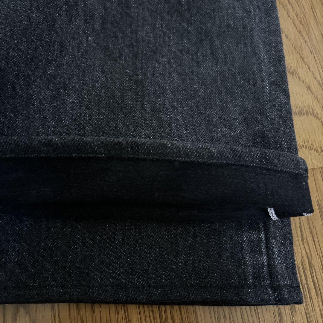 オーラリーSELVEDGE FADED HEAVY DENIM PANTS