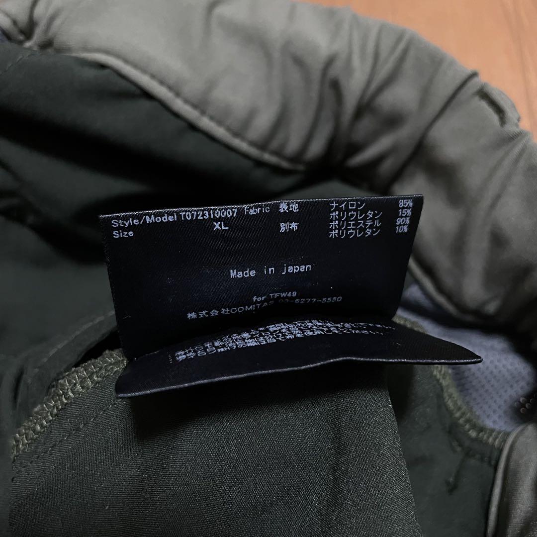 TFW49 ショートパンツ カーキ　ハーフパンツ　XL ゴルフ