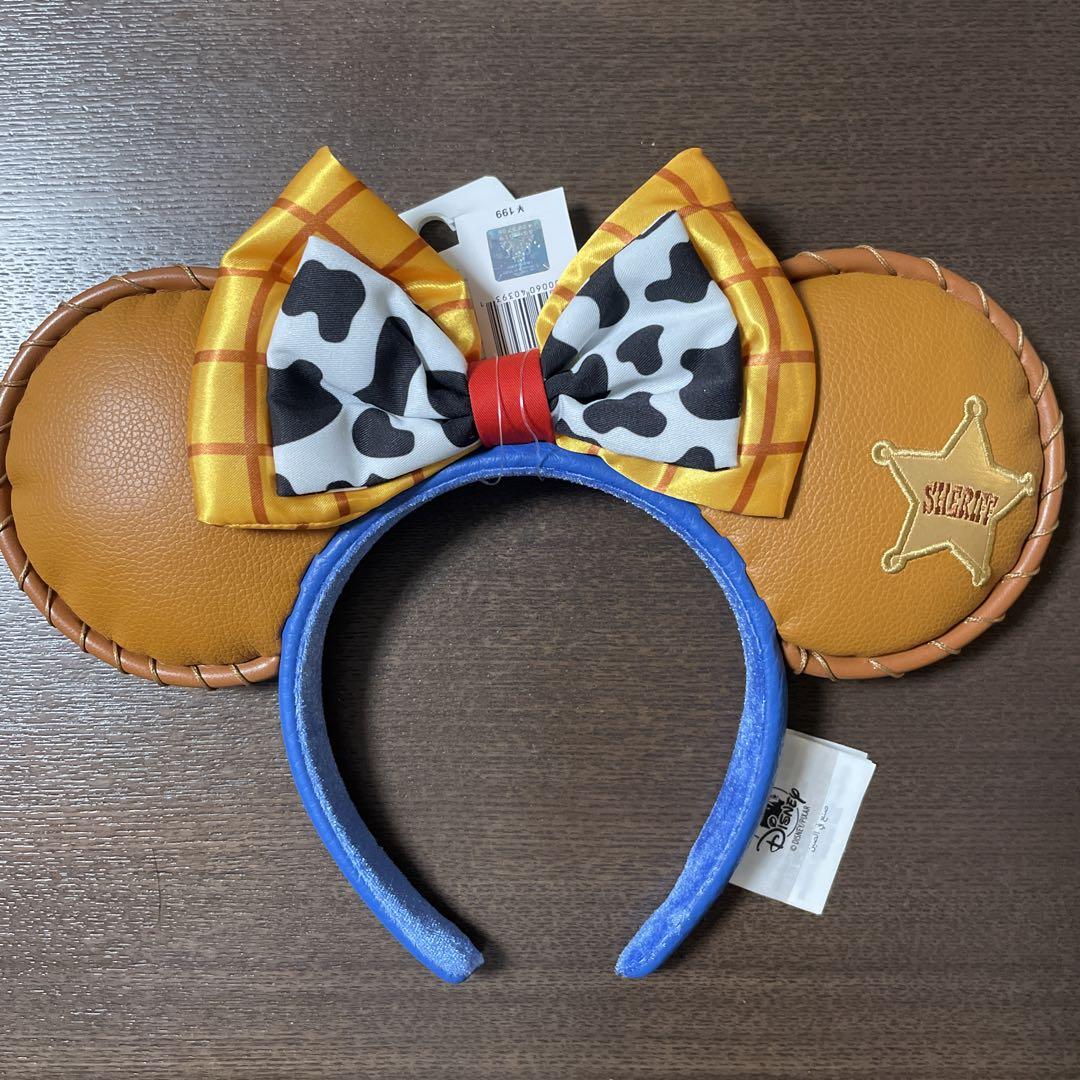新品 上海ディズニー 限定 トイストーリー カチューシャ 3点