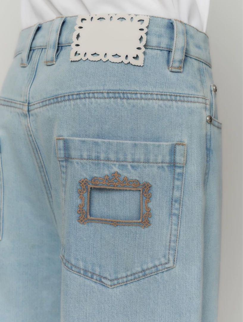 お見舞い nullus Jeans Denim Selvedge 2025ss パンツ