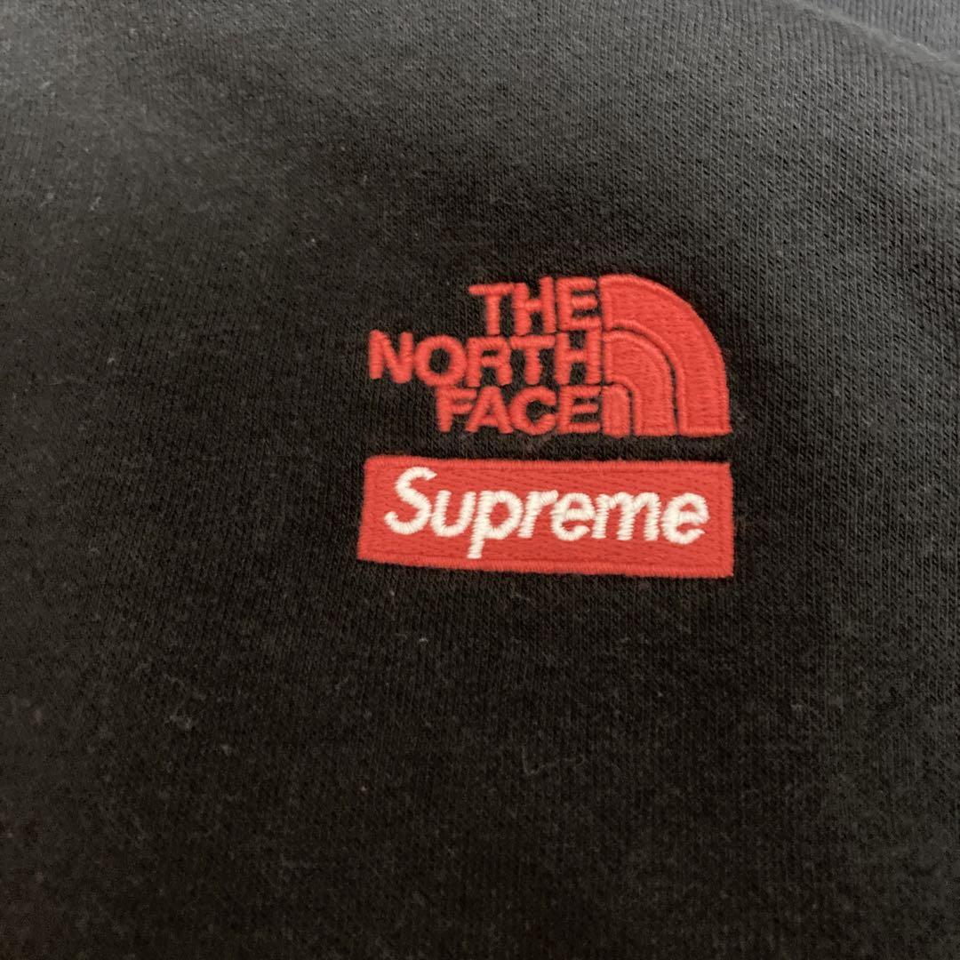 シュプリーム　ザノースフェイス　STATUE HOODED SWEATSHIRT