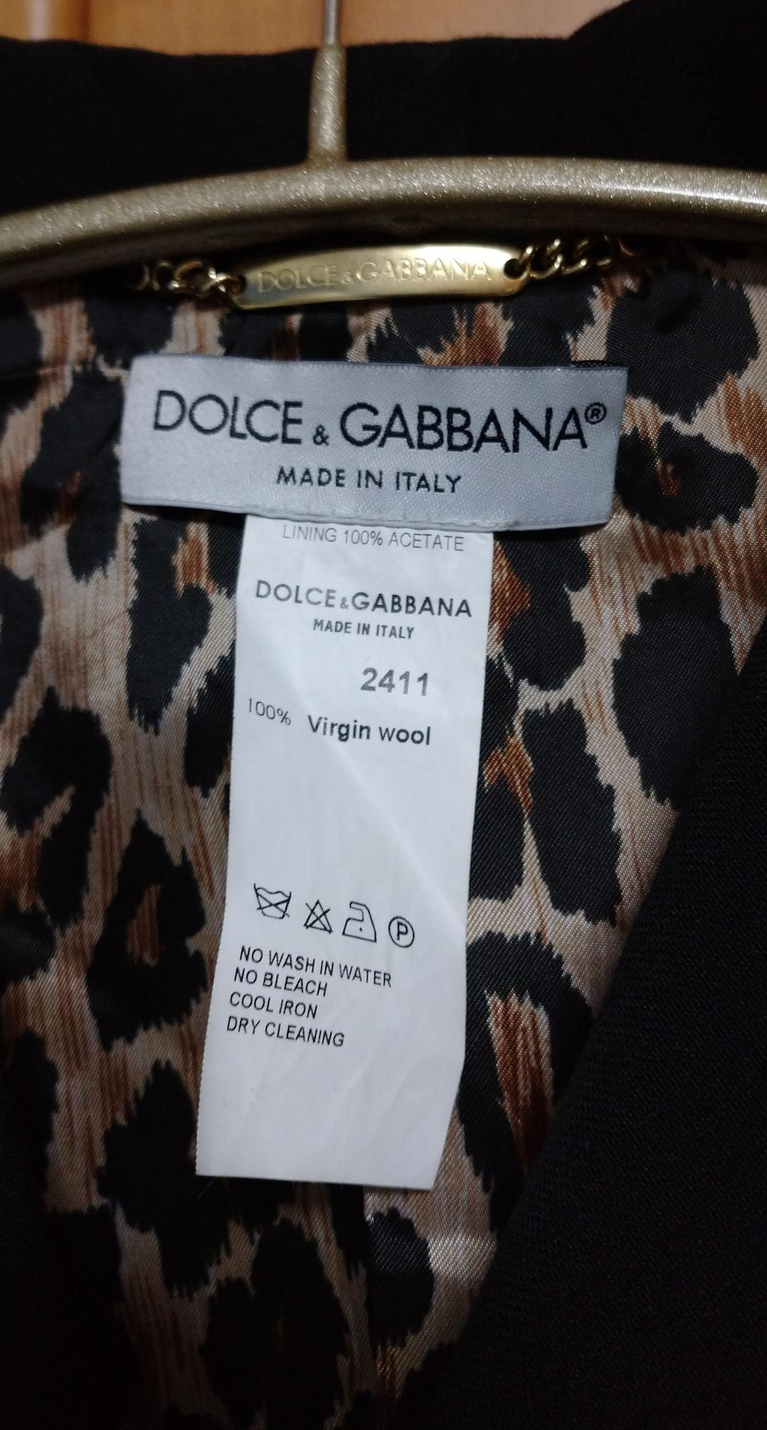 DOLCE&GABBANA ロングコート