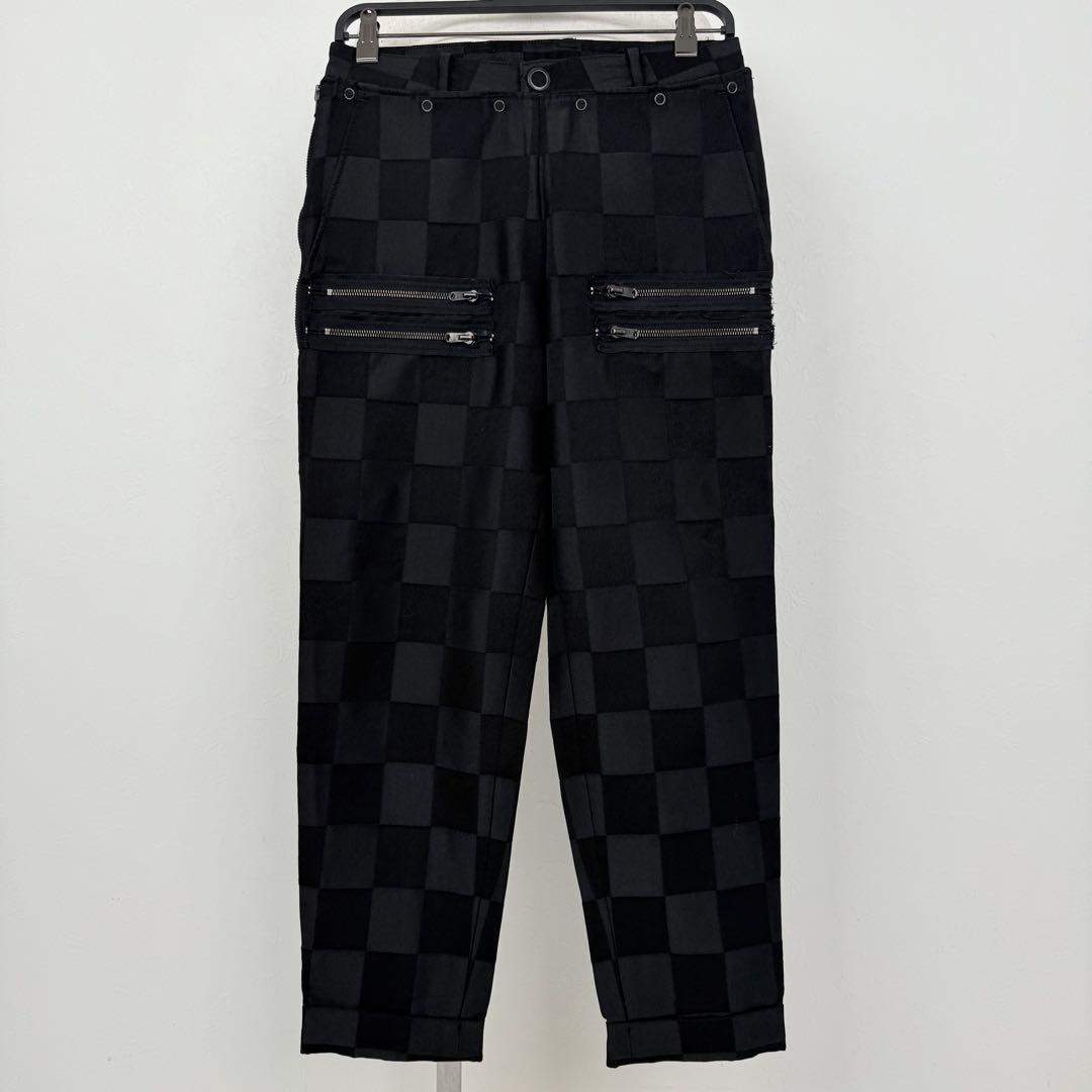 NUMBER (N)INE 03 カート期　pants Number (N)ine 03AW カート期 チェック ボンテージパンツ - メルカリ
