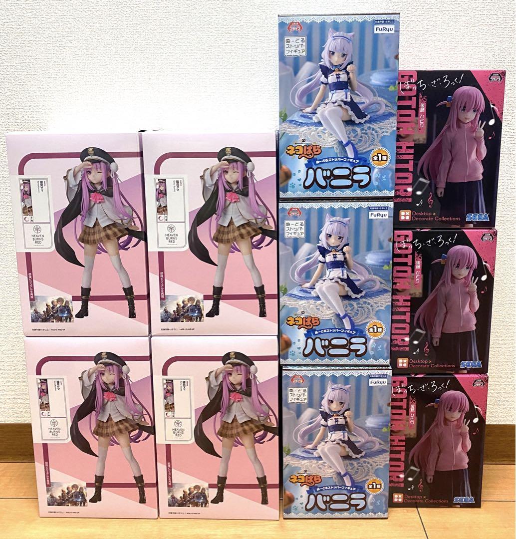 美少女フィギュアまとめ売り！ぼっちざろっく　ネコぱら　ヘブンバーンズレッドコミック/アニメ