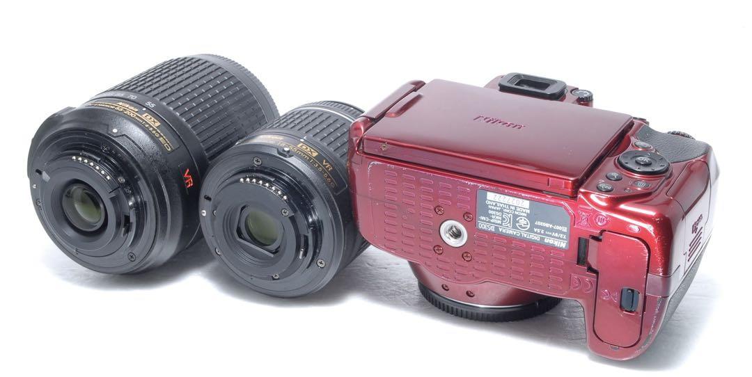 Nikon D5300 ニコン ❤️ダブルレンズ❤️カメラバッグ付❤️ 一眼レフカメラ 画像9