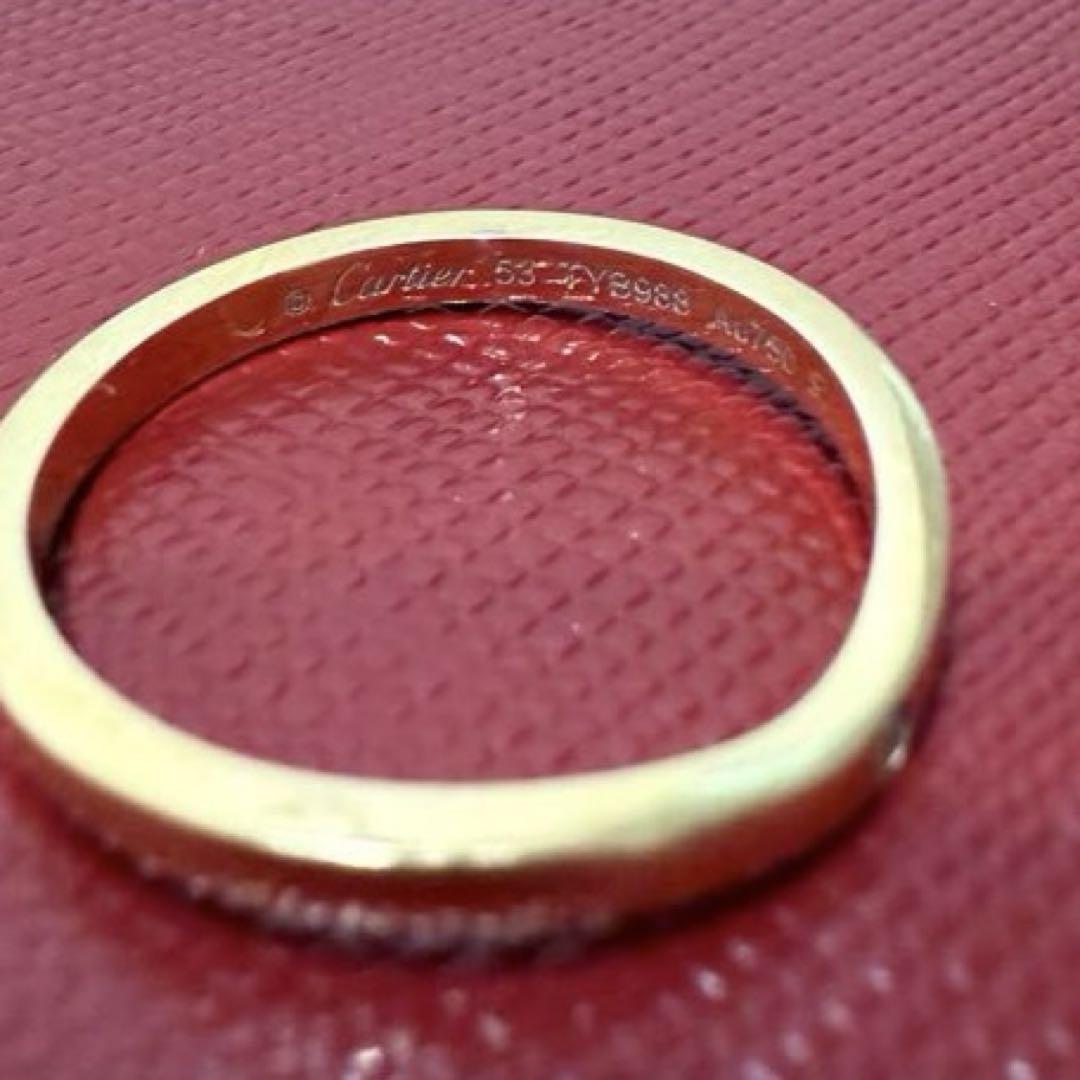 カルティエ 結婚指輪 バレリーナ ピンクゴールド