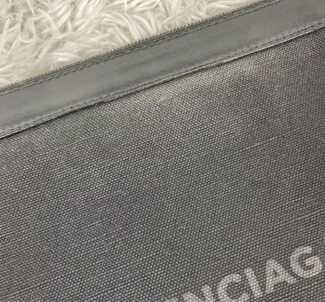 BALENCIAGA バレンシアガ　クラッチバッグ　19SS NERO A4収納