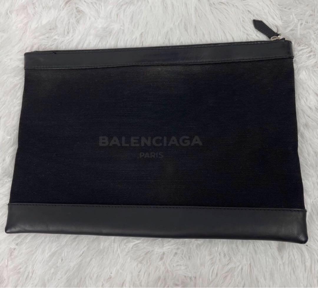 BALENCIAGA バレンシアガ　クラッチバッグ　19SS NERO A4収納