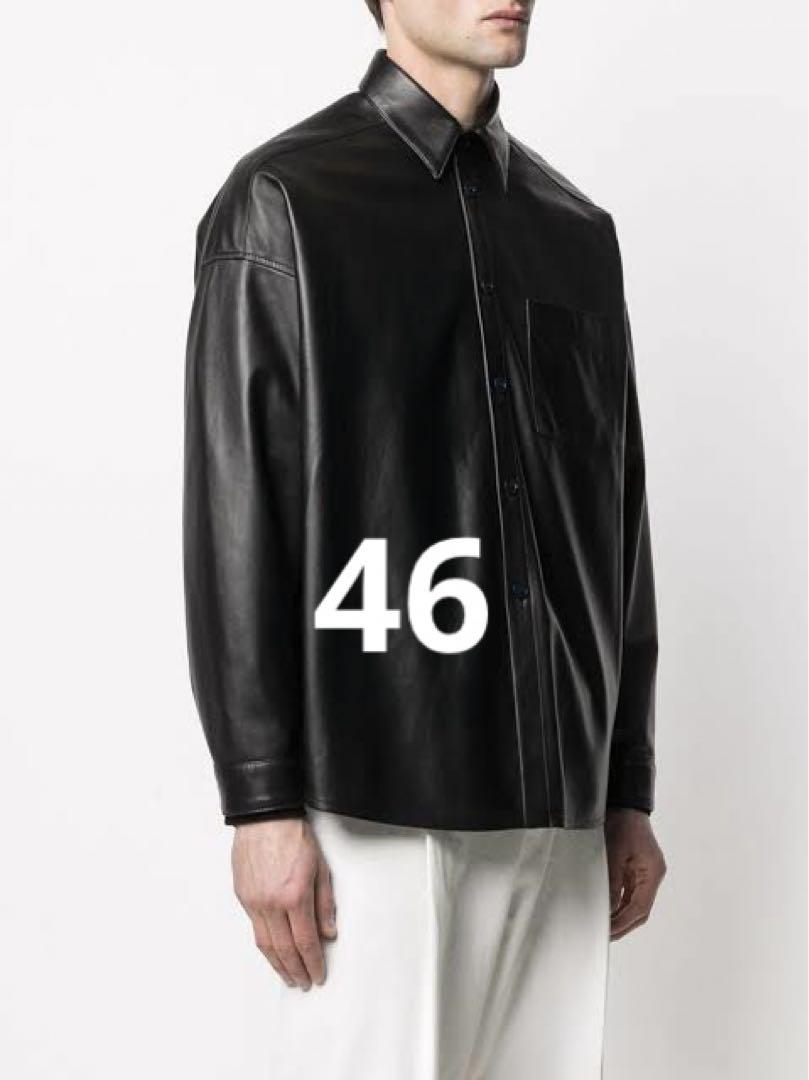 MARNI(マルニ)ラムレザーレギュラーカラーシャツ 46 - メルカリ MARNI(マルニ)ラムレザーレギュラーカラーシャツ 46 - メルカリ