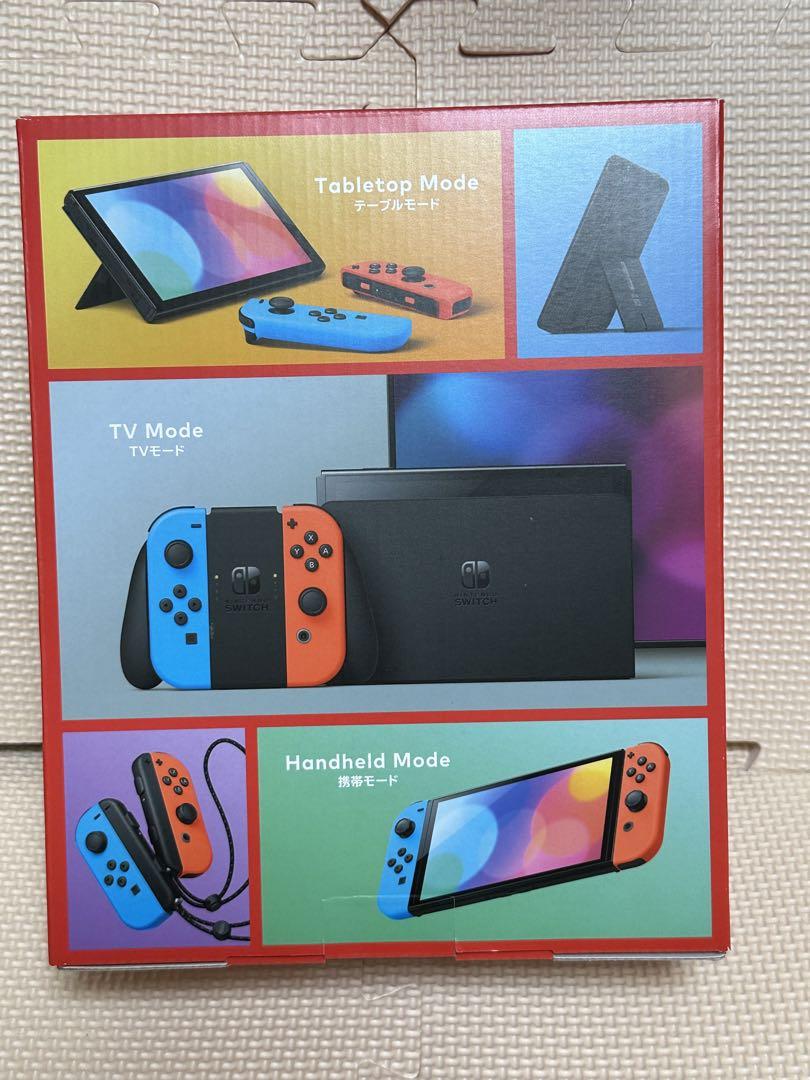 Nintendo Switch 有機ELモデル 本体 ブルー レッド