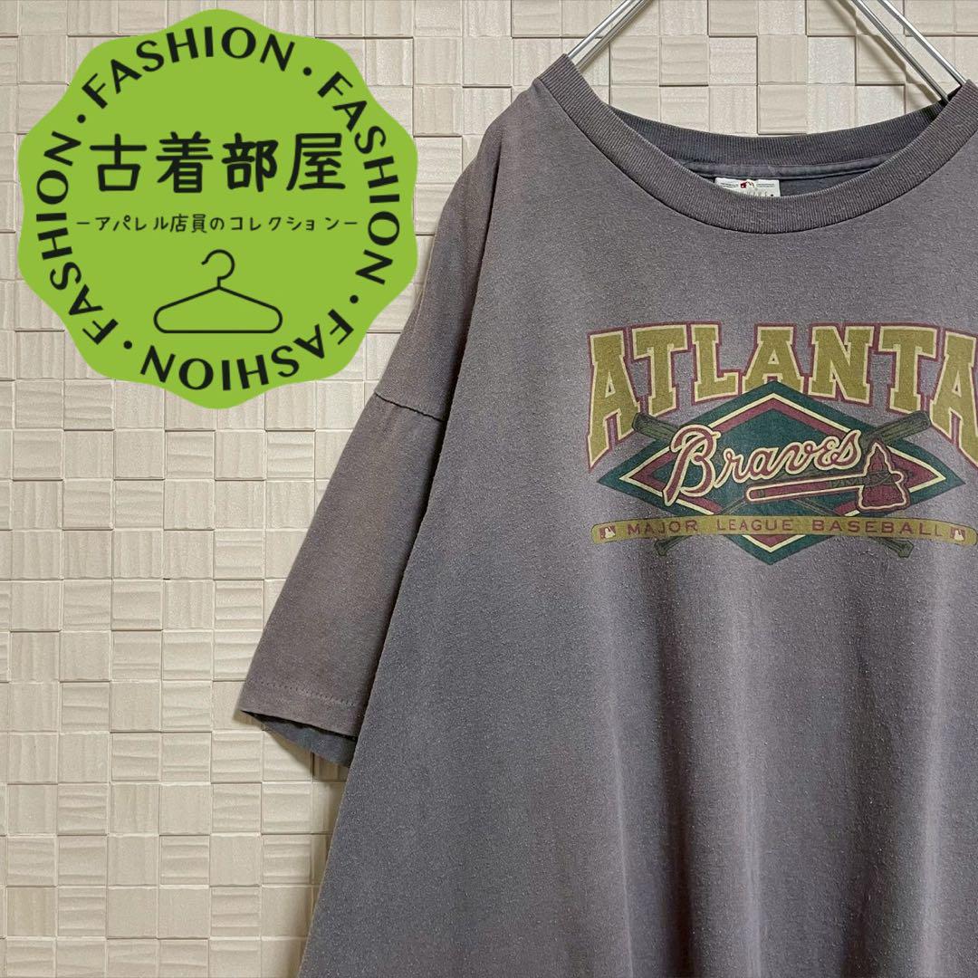 90s】USA製 MLB アトランタブレーブス Tシャツ シングルステッチ