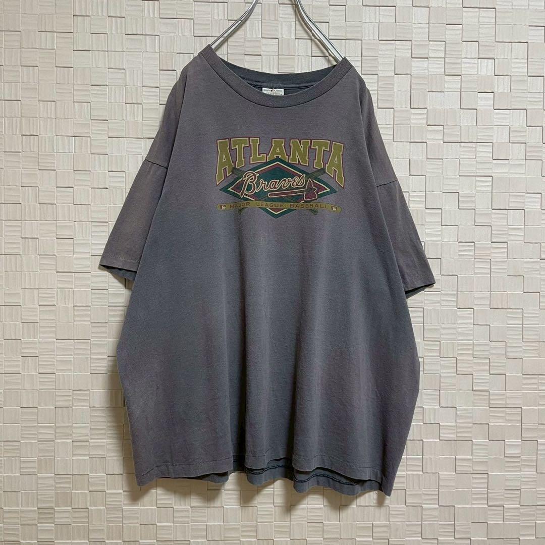 90s】USA製 MLB アトランタブレーブス Tシャツ シングルステッチ