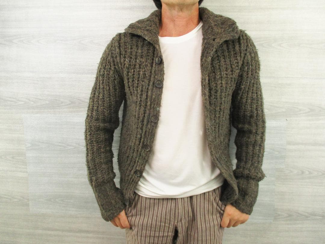 ドルチェ＆ガッバーナ D&G ＜ローゲージ 厚手 ニットジャケット＞M1469t ドルチェ＆ガッバーナ D&G ＜ローゲージ 厚手 ニットジャケット