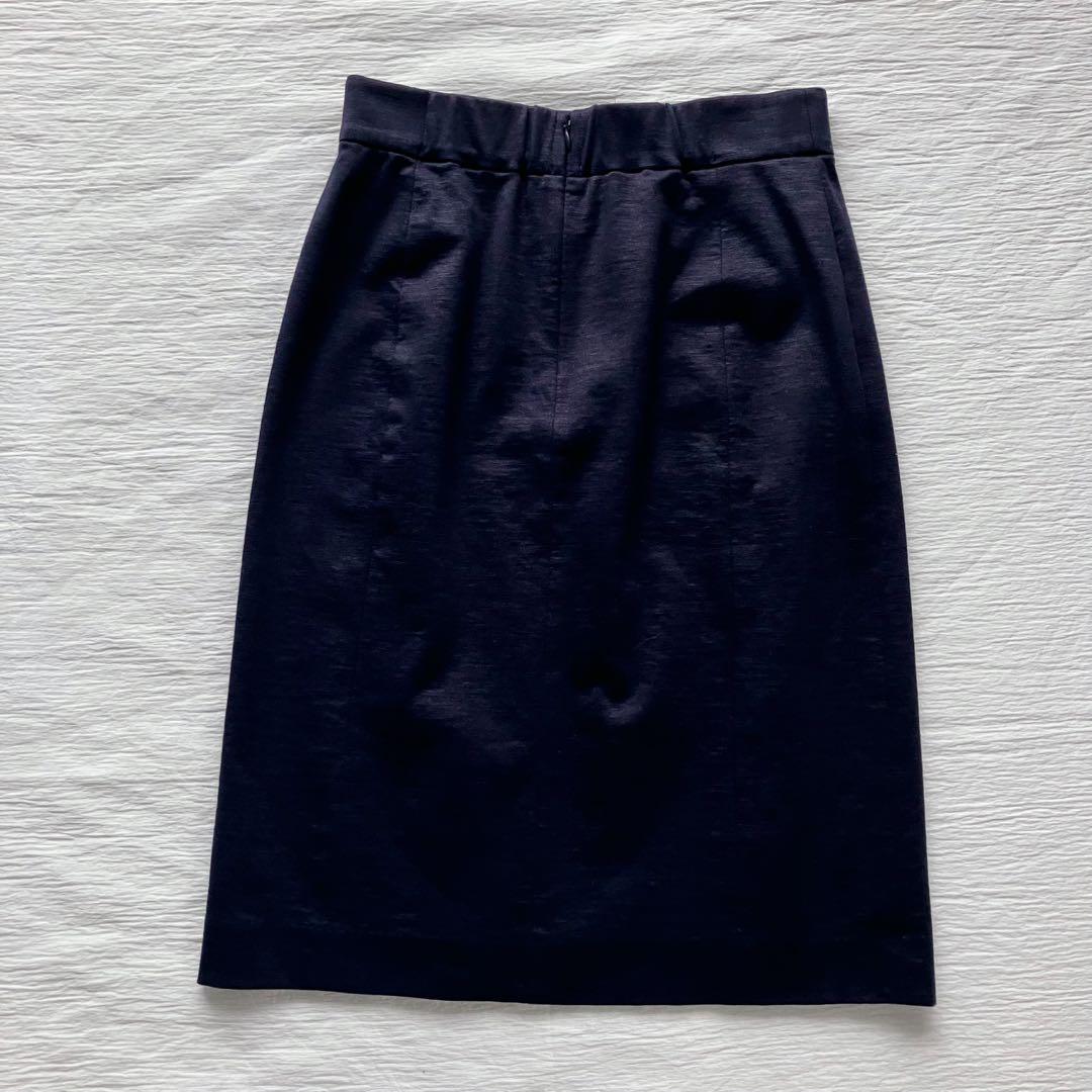 ✨極美品✨グリーンレーベルリラクシング ノーラペル スカートスーツ セットアップ