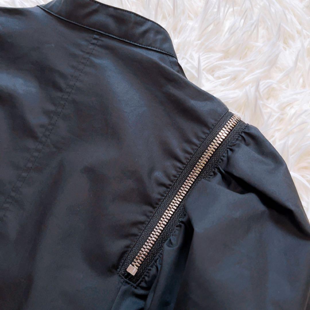 美品♡ CINOH パフショルダーシャツ スーピマ　23SS 黒 36 S