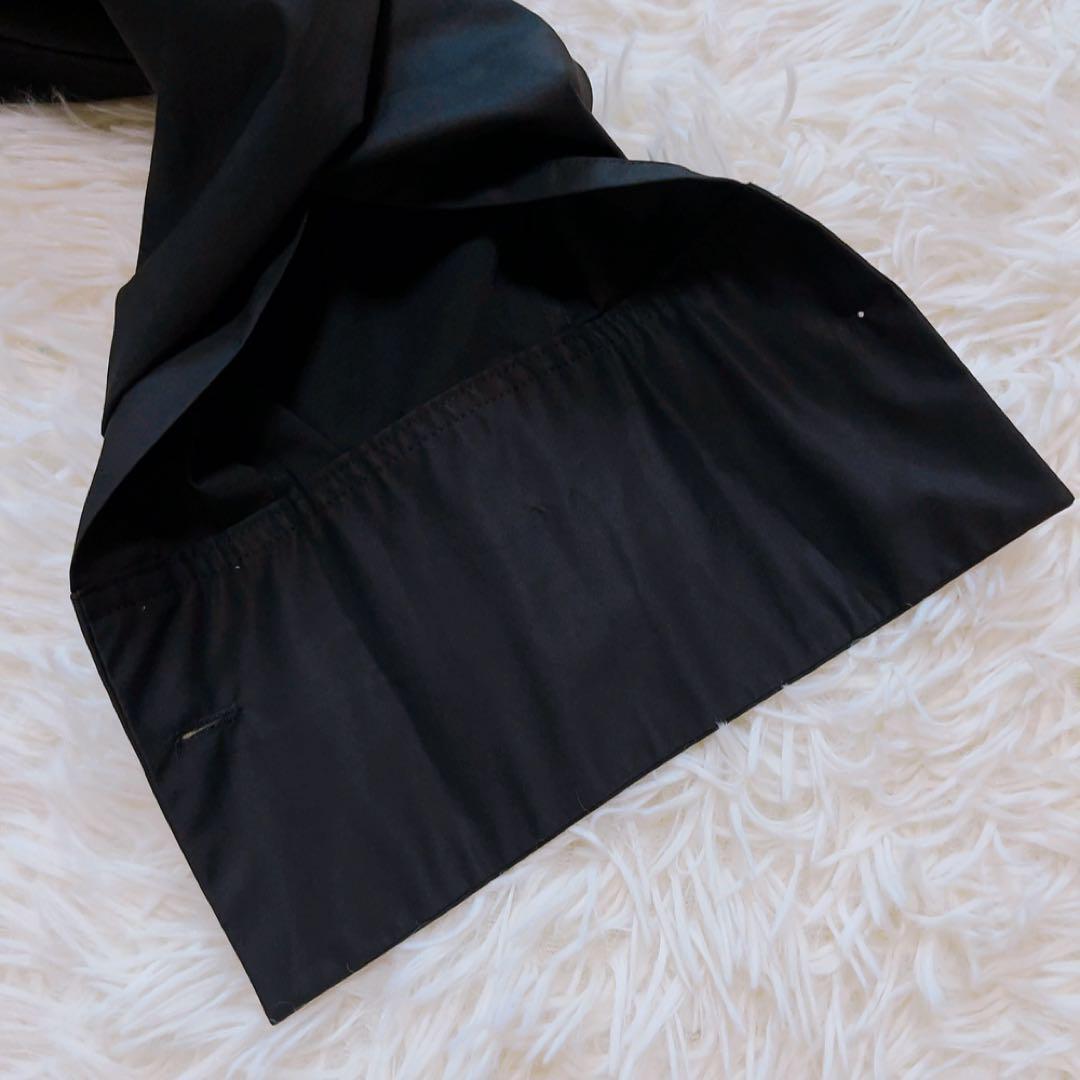 美品♡ CINOH パフショルダーシャツ スーピマ　23SS 黒 36 S