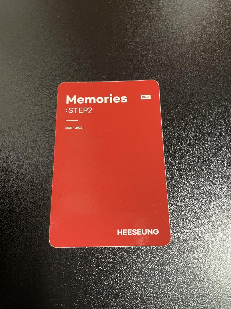 ENHYPEN MEMORIES：STEP2 ヒスン トレカ 公式