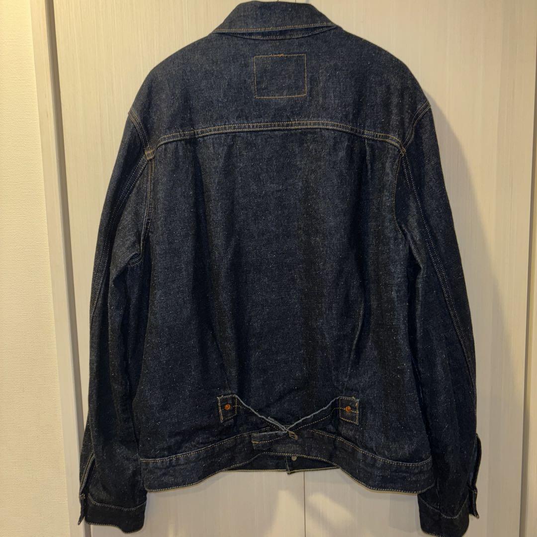LEVI’S トラッカージャケット　麻入りインディゴGジャン　Mサイズ