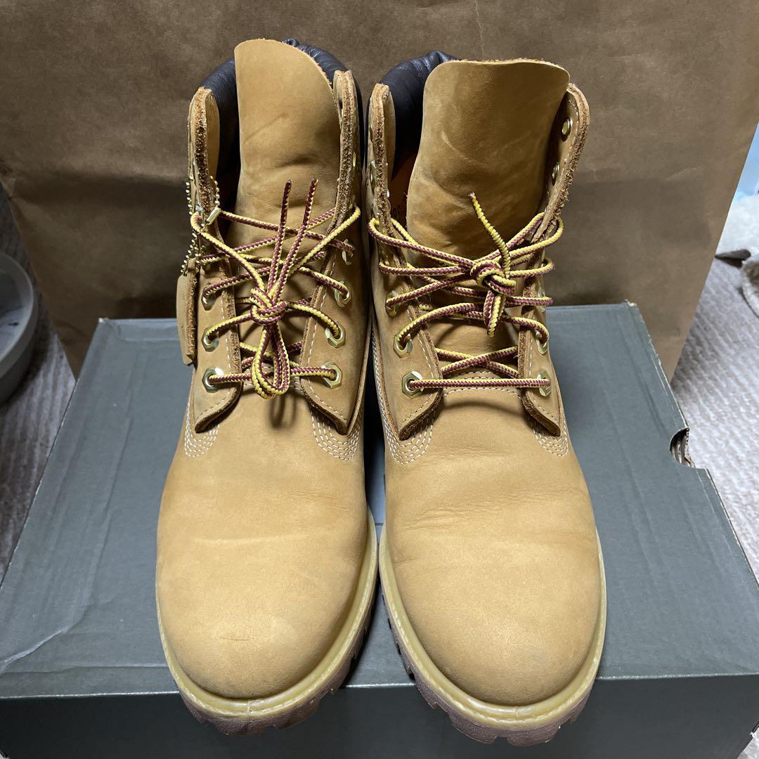 Timberland 6インチブーツ 7(25.0) 別売りインソール付き