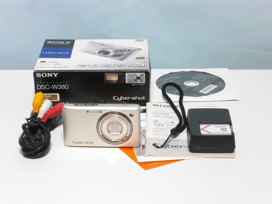 SONY DSC-W380 デジタルスチルカメラ Cyber-shot デジカメ