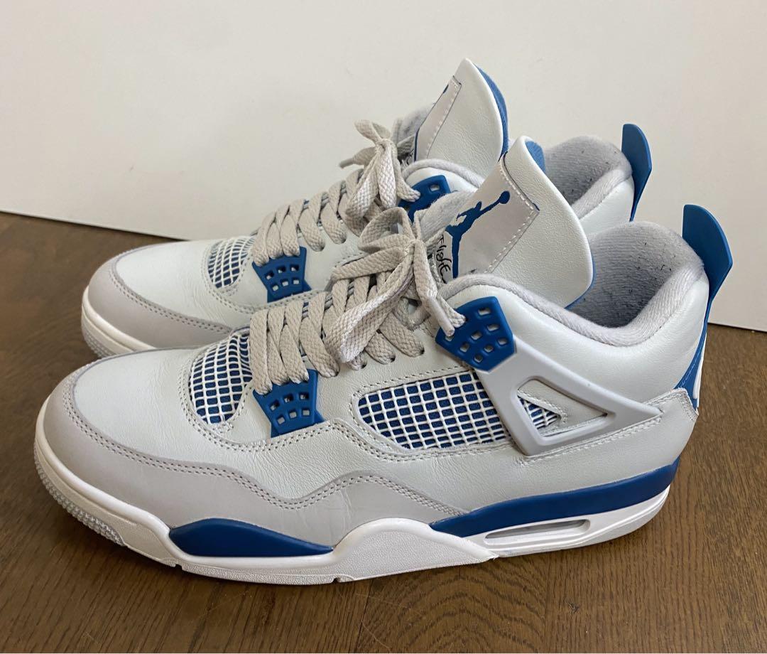 Nike Air Jordan 4 Industrial Blue 靴