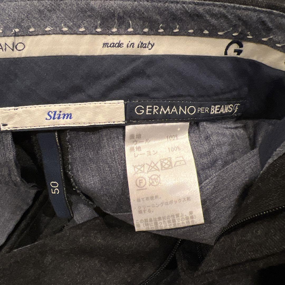 【近日削除】GERMANO（ジェルマーノ）ウール サキソニー スラックス