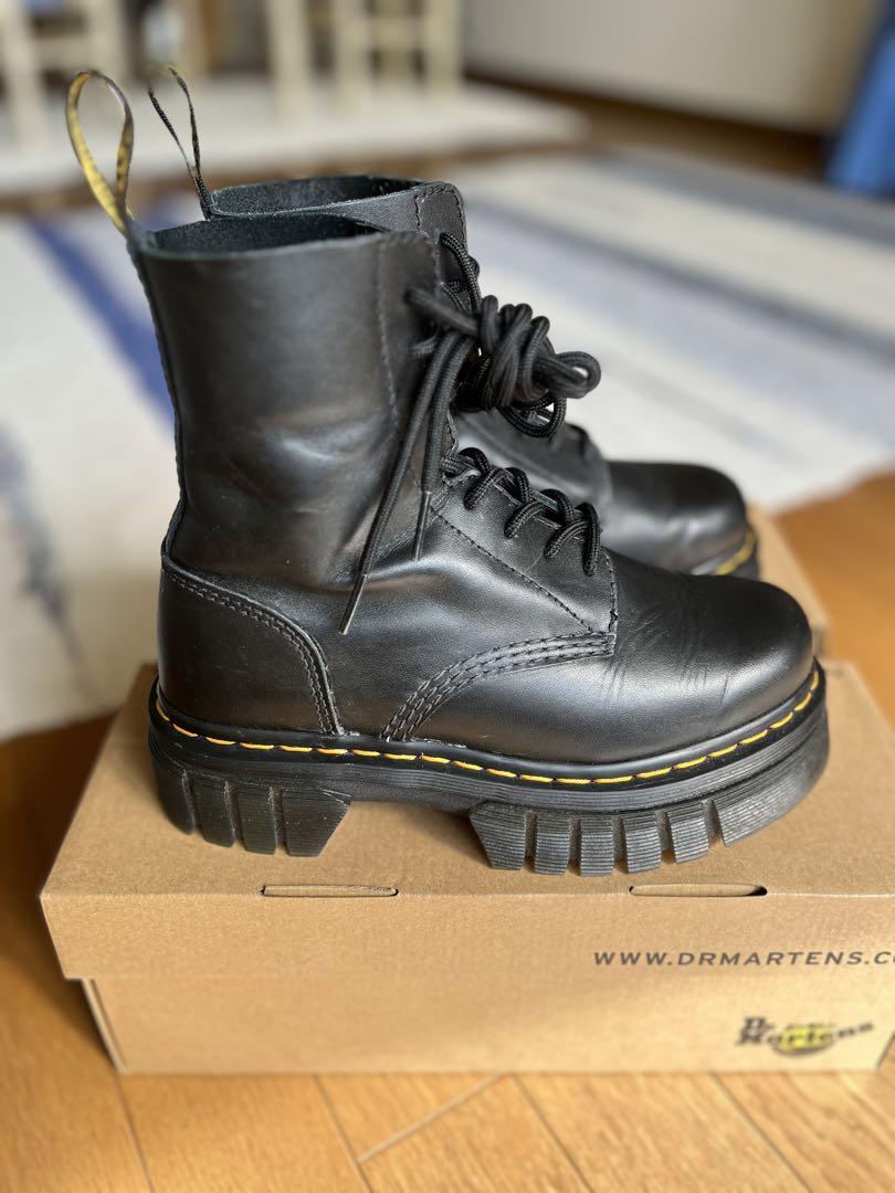 Dr. Martens JADON ブラック厚底　UK4 比較的軽量モデル Dr. Martens JADON ブラック厚底 UK4 比較的軽量モデル