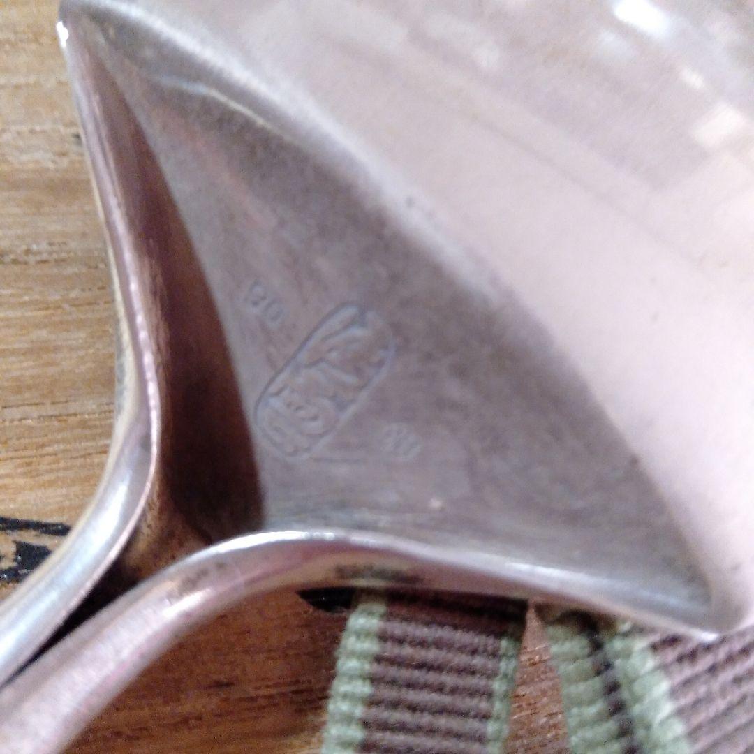 淡々斎好 南鐐梅象嵌入 炉用灰匙 淡々斎好 南鐐梅象嵌入 炉用灰匙