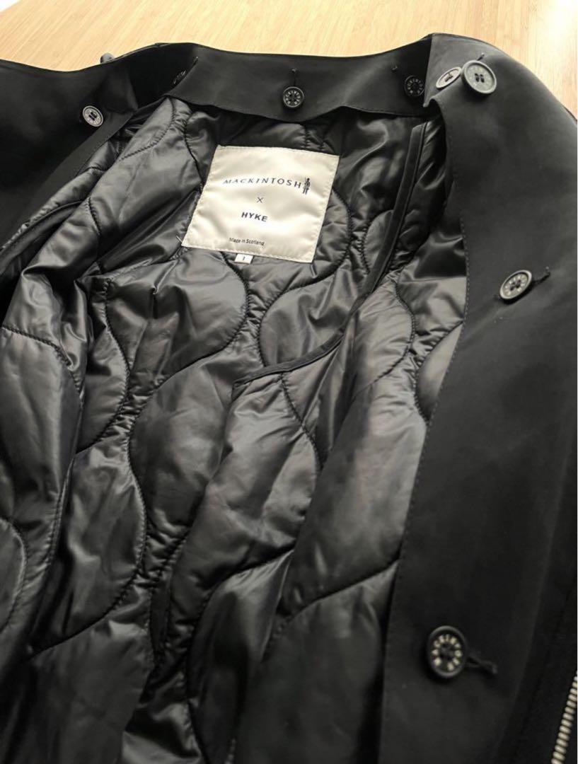 MACKINTOSH×HYKE/マッキントッシュ×ハイクゴム引きコートサイズ1