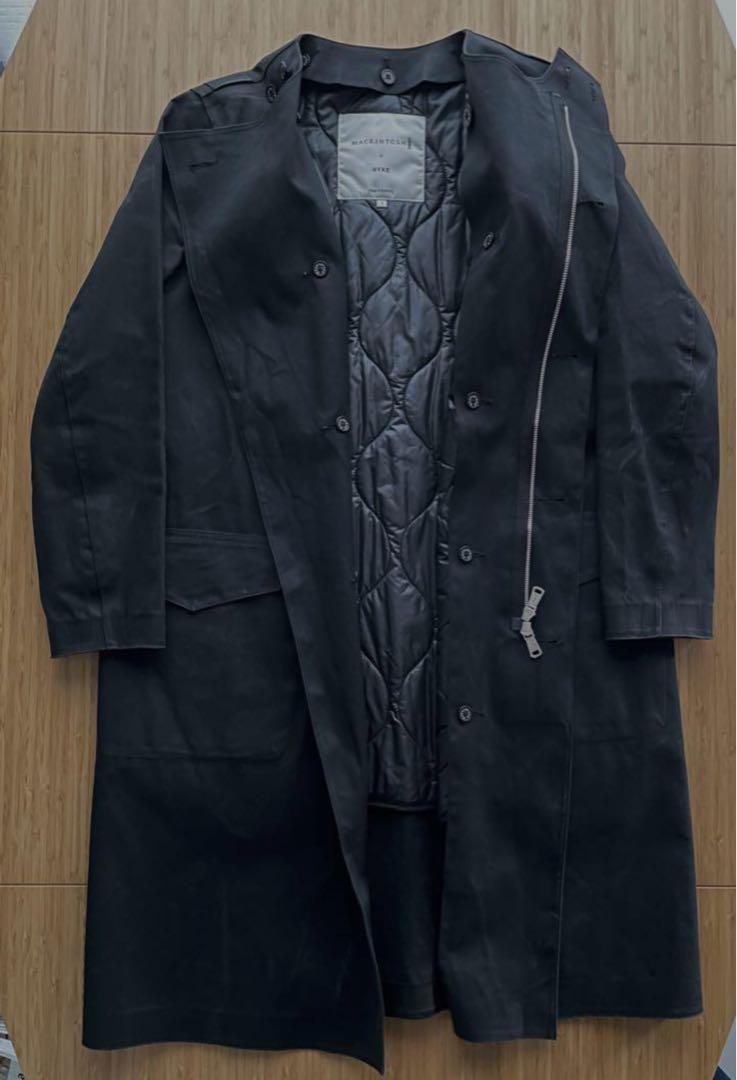SK　MACKINTOSH✖️HYKE ゴム引き コート サイズ1 このコラボは玄人好み！ 「MACKINTOSH×HYKE」の期間限定ストアに
