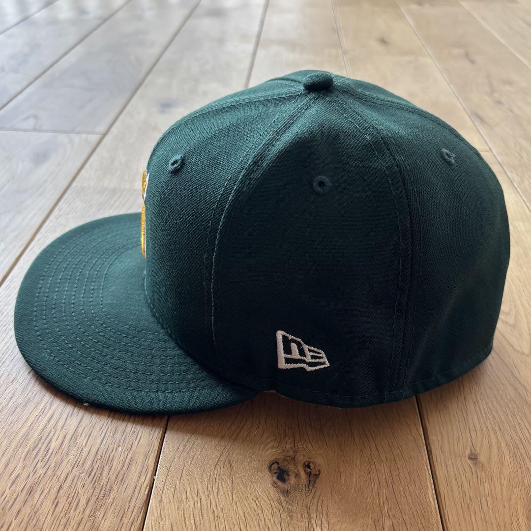 Supreme S Logo New Era Green ツノ デビル 22FW