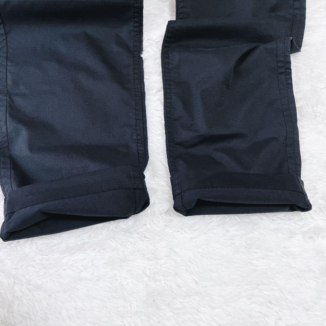 美品☆マスターバニーエディション ゴルフパンツ ロゴ ストレッチ メンズ 4 黒