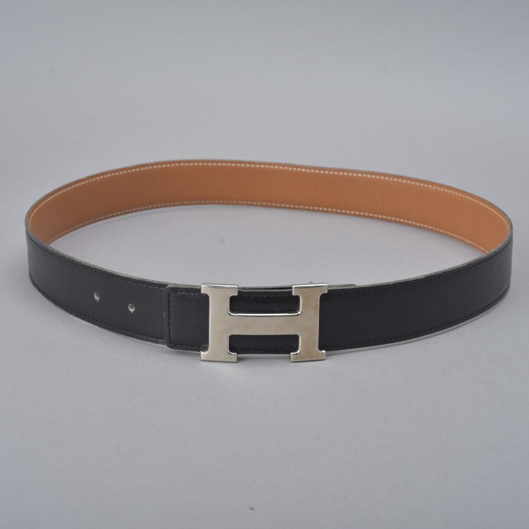 美品HERMES コンスタンス リバーシブルベルト W74～82cm □A刻印