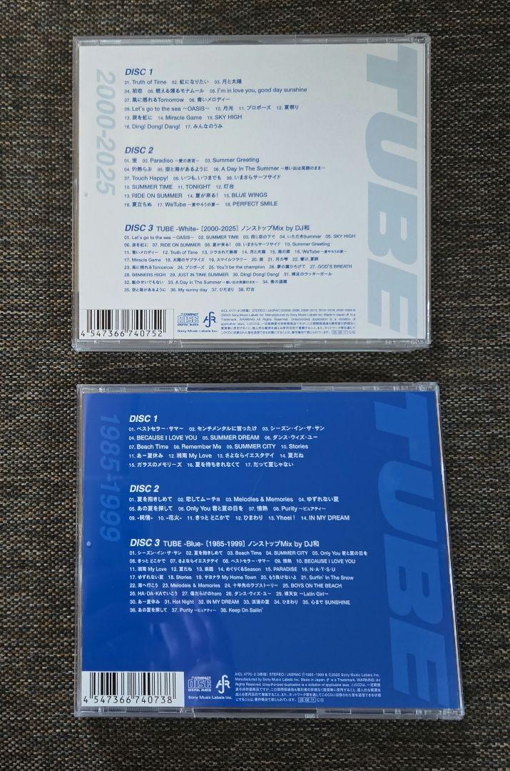 TUBE All Singles TUBEst -Blue--White- 通常