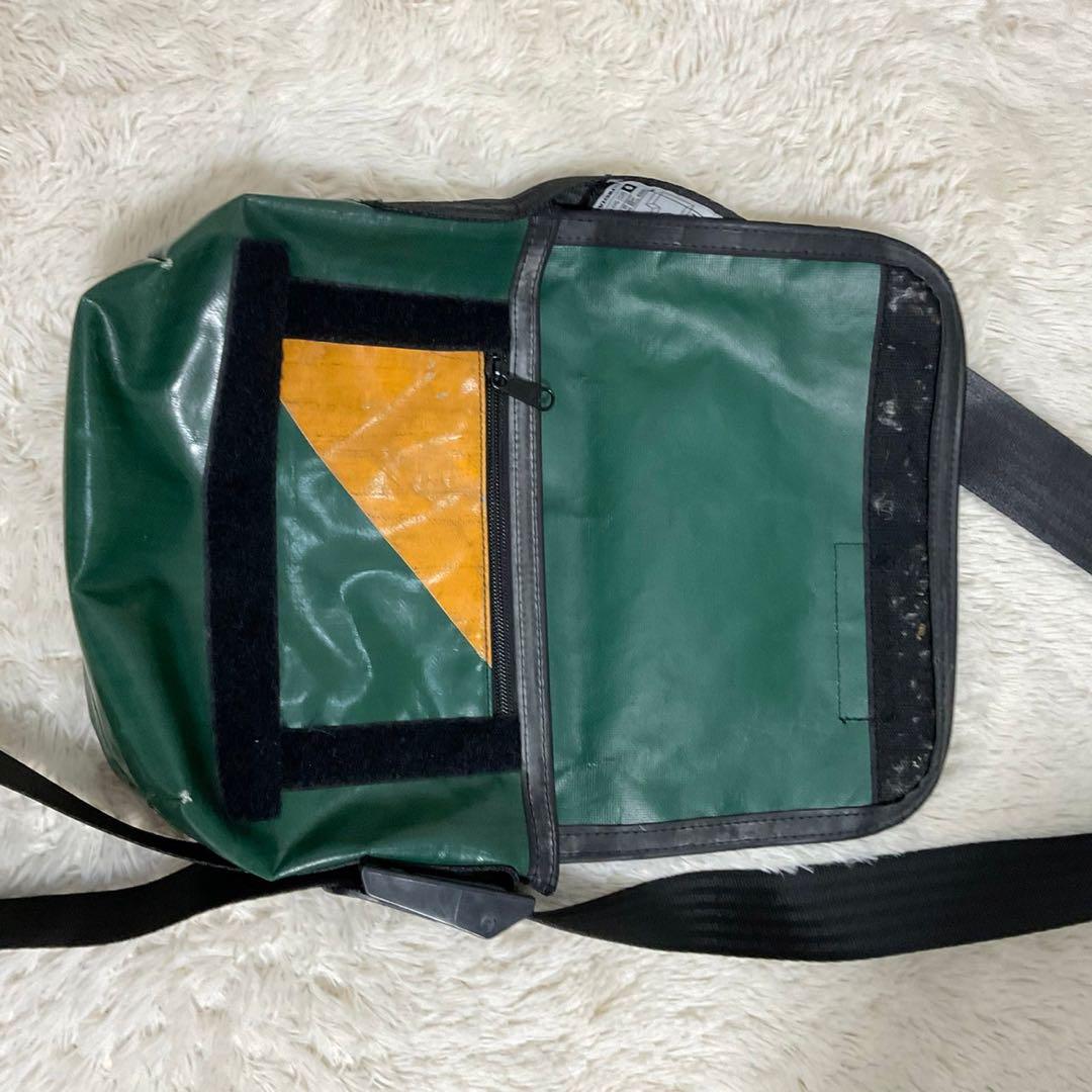 FREITAG フライターグ メッセンジャーバッグ 緑と黄色