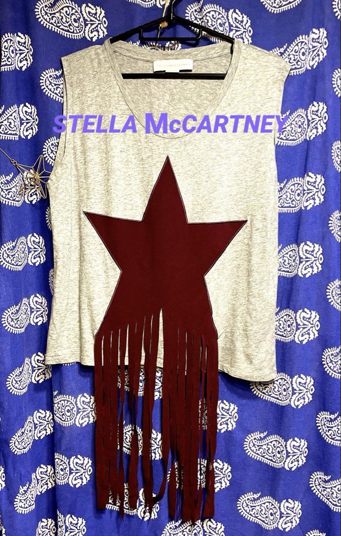 STELLA McCARTNEY 星型フリンジノースリーブTEE