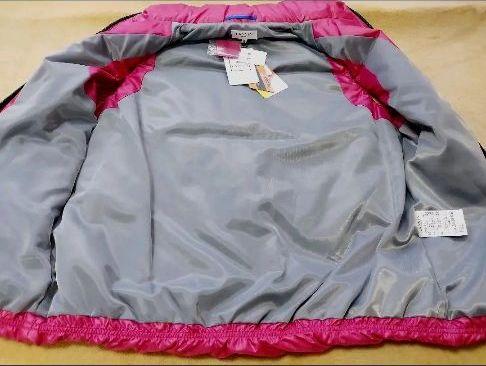 ウエア 新品 税 LANVIN ダウンベスト QeTzM-m19885514137 タグ付き 定価39000円 フクシアピ