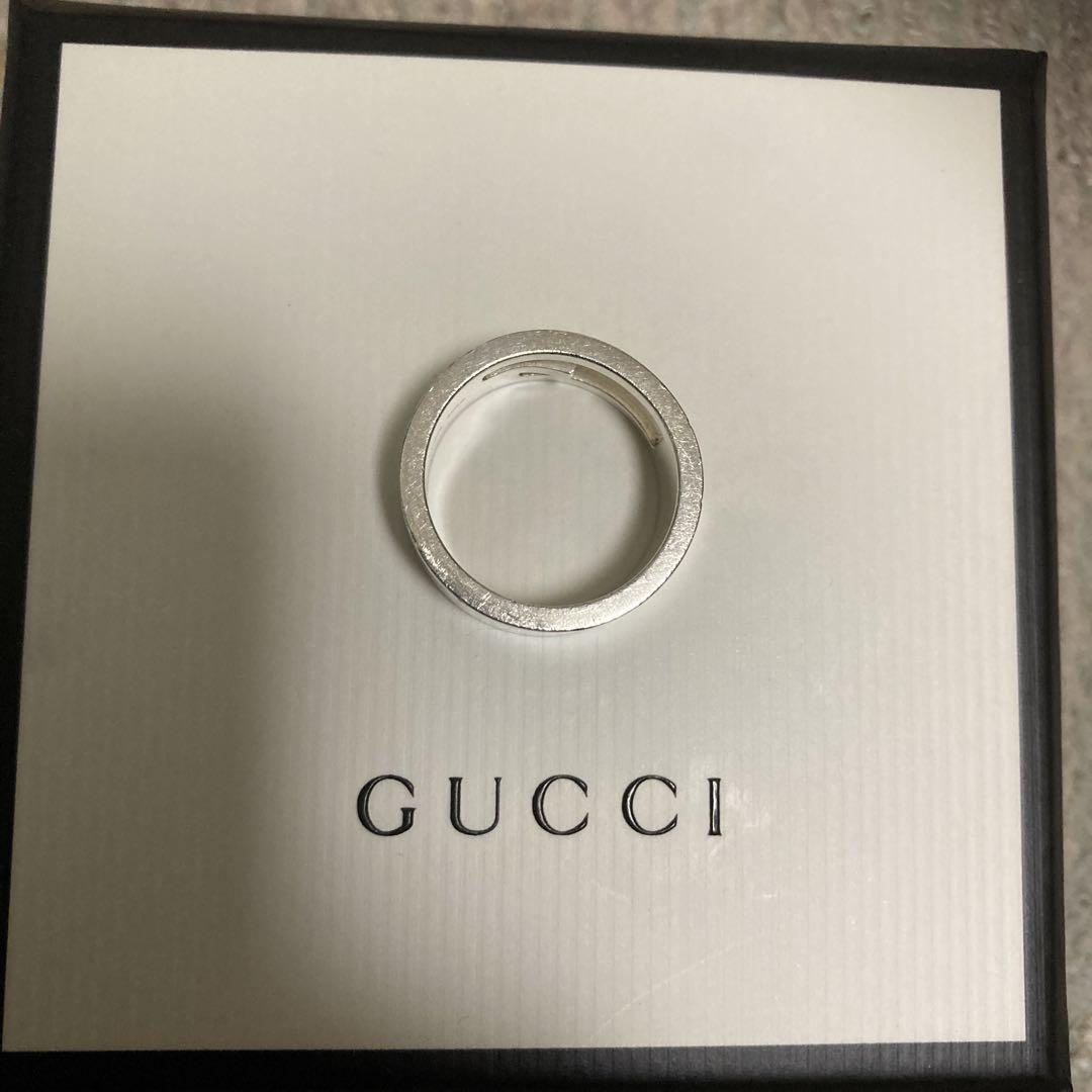 ☆美品☆ GUCCI グッチ ブランテッド カットアウトGリング