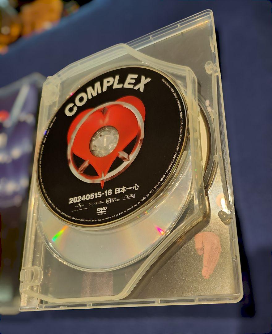 COMPLEX 20240515-16 日本一心 DVD+2CD
DVD+2CD