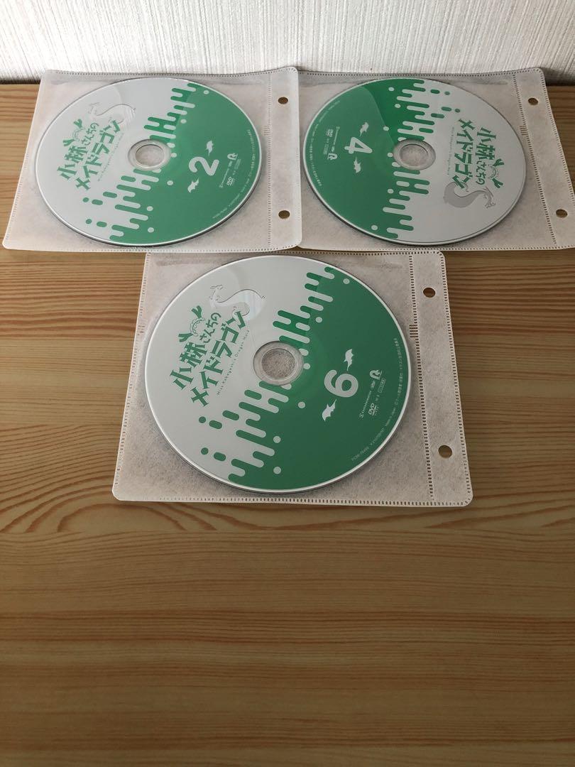 小林さんちのメイドラゴンs レンタル　全巻　dvd DVD 小林さんちのメイドラゴン 全7巻 S 全6巻 レンタル使用品
