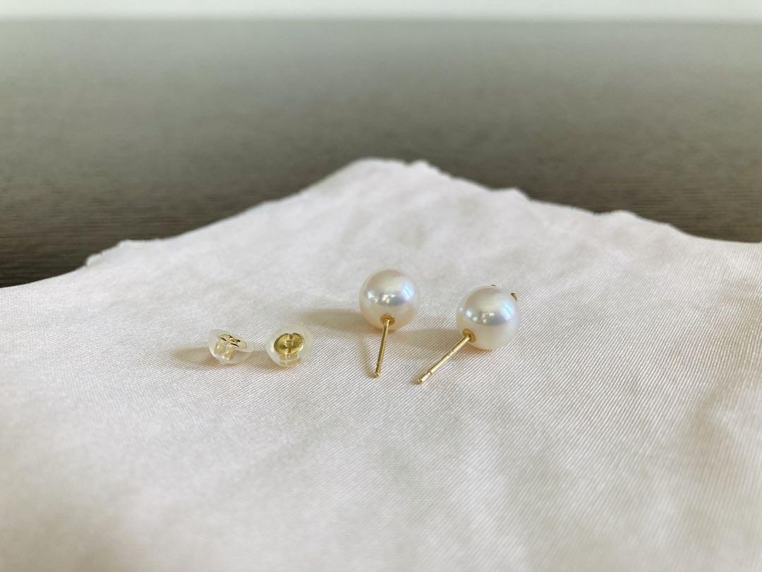 【美品】 Moon Label アコヤ真珠 イニシャル ピアス K18 星 美品】 Moon Label アコヤ真珠 イニシャル ピアス K18 星 - メルカリ