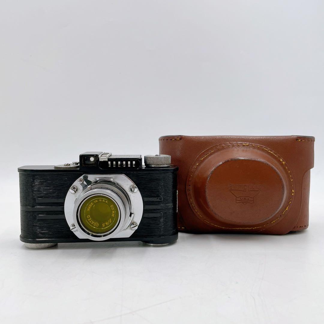 Argus アーガス USA D.M.J COATED 50㎜ F4.5 ケース