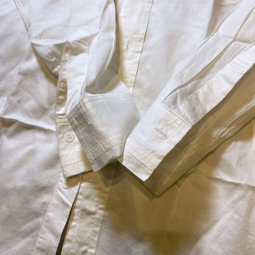 Y'S 23ss リネン50% コットン長袖オーバーサイズシャツ ヨウジヤマモト Y'S 23ss リネン50% コットン長袖オーバーサイズシャツ ヨウジヤマモト