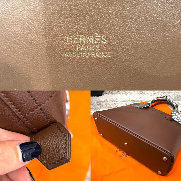 WEB限定】 美品 HERMES エルメス ボリード35 ブラウン:偉大な -www ...