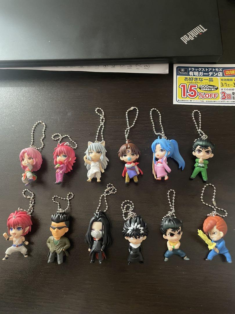 幽遊白書 ミニフィギュアコレクション vol.1 & 2 コンプリート