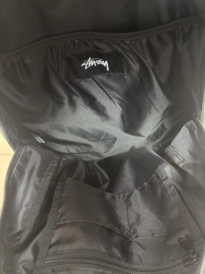 Stussy ブラックバックパック