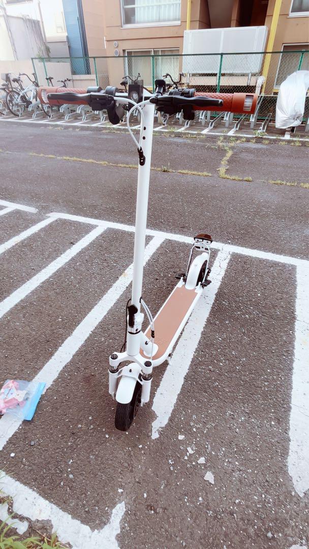 【早い者勝ち✨】おしゃれ 折りたたみ 電動アシスト自転車 キャラメルホワイト